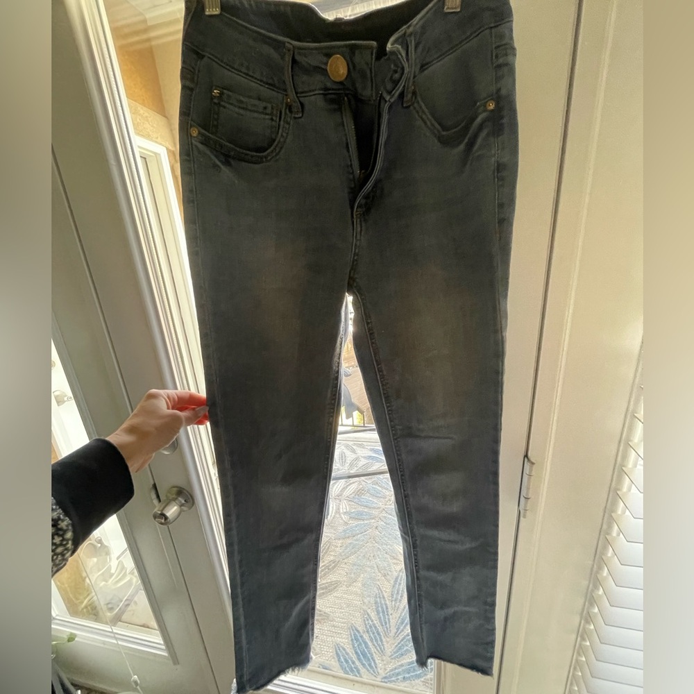 Stylish Gray Denim Jeans